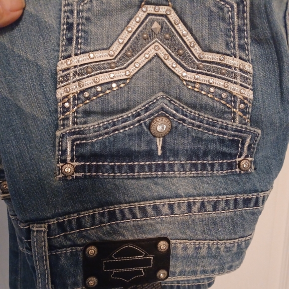 Harley Davidson Womens Jeans - Picture 7 of 9